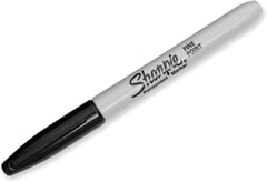 Sharpie 30001 Permanent Marker Fine Point 12-Pack Black