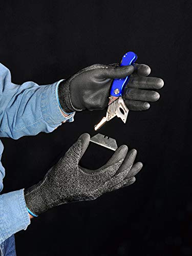 SHOWA SHOWA S-TEX541S-06 SHOWA Size 6 S-TEX 541 13 Gauge Hagane Coil and Polyester and Stainless Steel Cut Resistant Gloves with Polyurethane Coating