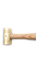 Gearwrench 81-111G Brass Hammer with Hickory Handle 1 lb