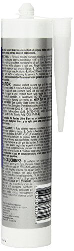 PERMATEX Permatex 81725 Ultra Blue RTV Silicone Gasket Maker 13 oz