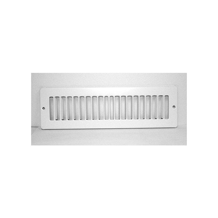 HART & COOLEY Hart & Cooley 011302 Toe Space Grille (12 x 2) 420-12X02-WH