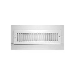 HART & COOLEY Hart & Cooley 011302 Toe Space Grille (12 x 2) 420-12X02-WH