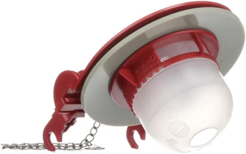 FLUIDMASTER Fluidmaster 5403P4 Water-Saving Long Life Toilet Flapper 3-Inch Adjustable Red