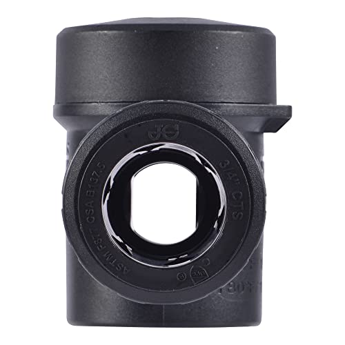 JOHN GUEST John Guest PSEISV28EP ProLock 3/4 in. Plastic 160 psi Push-to-Connect Shut Off Valve