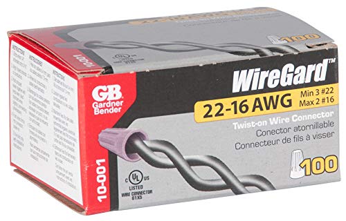 GARDNER BENDER Gardner Bender 10-001 WireGard Twist-On Wire Connector