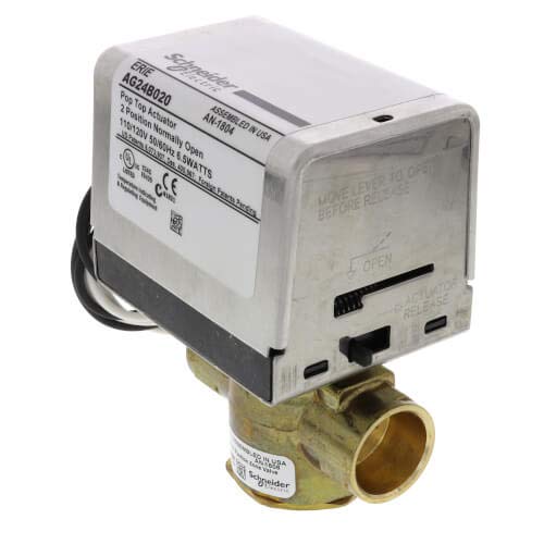 SCHNEIDER ELECTRIC Schneider Electric VS2313G24B020 Zone Valve Assembly 3.4 Inch 3.5CV Replacement AG24B020