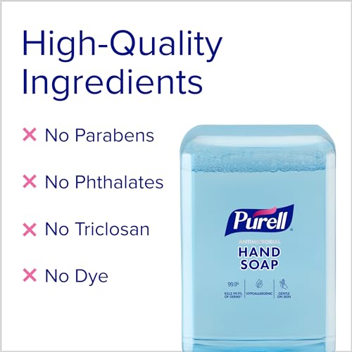 PURELL Purell 8382-02 Antimicrobial Foaming Hand Soap 1200 mL Refill Pack of 2