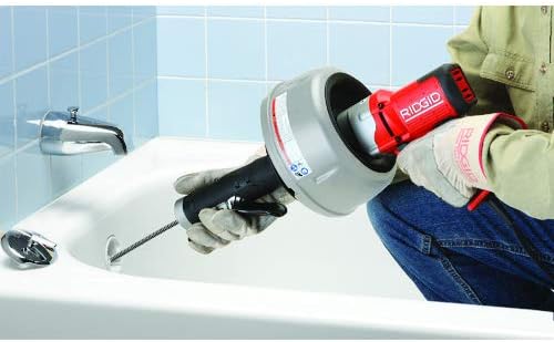RIDGID TOOLS RIDGID 35998 K-45AF Autofeed Drain Cleaning Machine with C-1 5/16 Inner Core Cable & Carrying Case