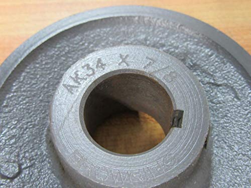 BROWNING Browning AK34X7/8 Fixed Pitch Pulley 1 Groove 3.45 Inch Diameter