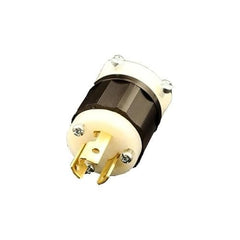 LEVITON Leviton 4770-C 15 Amp, 277 Volt, NEMA L7-15P Locking Plug, Industrial Grade, Grounding