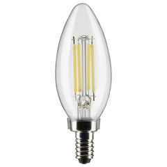 SATCO-NUVO Satco-Nuvo S21827 B11 LED Filament Bulb 5.5W (2-Pack)