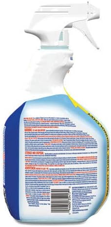 CLOROX Clorox 35417 Clean-Up Disinfectant Cleaner with Bleach 32oz Smart Tube Spray 9/Carton