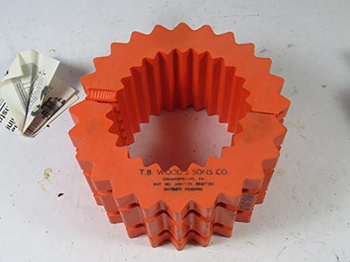 TB WOODS TB Woods 9HS Hytrel Split Insert W/Ring Sleeve Coupling Insert