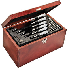 STARRETT Starrett 68074 Outside Micrometer Set 6 Piece