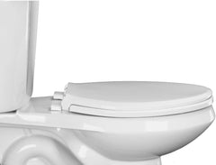 Centoco 3800SC-001 Toilet Seat Slow Close Elongated Plastic White