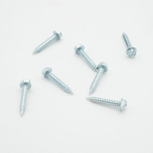 MALCO Malco HW8X2ZP Zip-In Slotted Hex Head Screws 2 in (1400 Pack)