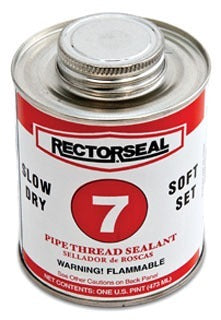 RECTORSEAL Rectorseal 2144917432 No. 7 Pipe Thread Sealant 1 Pint