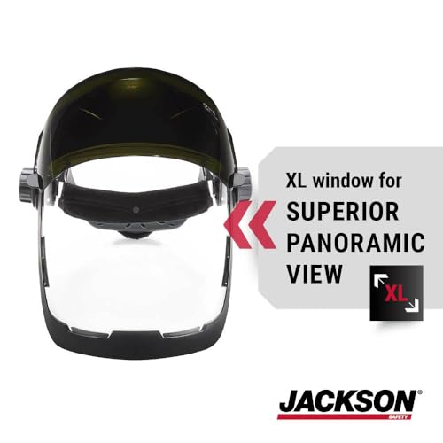 JACKSON SAFETY Jackson Safety 14230 Quad500 Face Shield with Shade 5 IR Welding Visor
