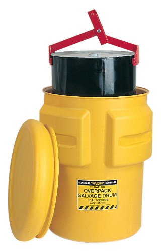 EAGLE GASKET AND PACKING Eagle 1695 Overpack Salvage/Secondary Drum, 95 Gallon