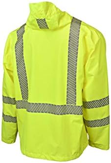 RADIANS Radians RW11-3ZGR-XL Waterproof Lightweight Packable Raincoat X-Large