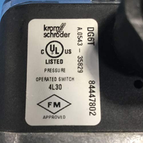 KROMSCHRODER Kromschroder 84447802 Pressure Switch DG 6T