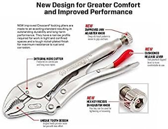 CRESCENT Crescent C7SVN 7 in. Straight Jaw Locking Pliers
