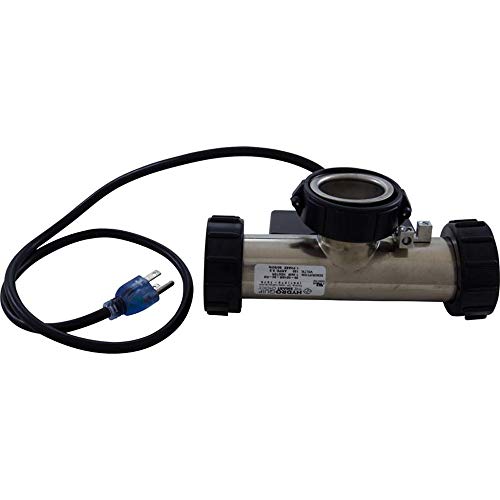 HYDROQUIP HYDROQUIP PH100-10UP UNIVERSAL T-STYLE 120V 1000W PRESSURE 3' CORD/PLUG PURE HEAT