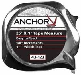 ANCHOR BRAND 103-43-129 TAPE MEASURES
