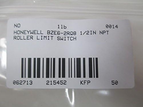 HONEYWELL Honeywell BZE6-2RQ8 Top Roller Plunger Switch SPDT 15 Amps
