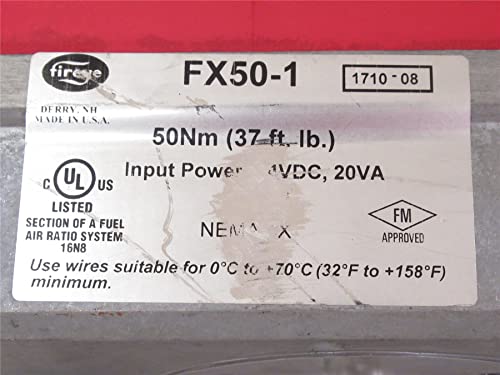 FIREYE Fireye FX50-1 Servo Motor 24V for PPC 4000 Burner Controls