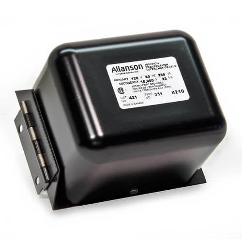 ALLANSON Allanson 421-331 Ignition Transformer 120V 10000mA Lennox Burner