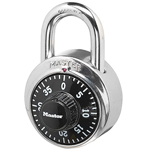 MASTER LOCK Master Lock 1500D Combination Padlock 3 Number Dialing Rust Resistant Steel