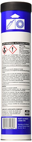 LUBRIPLATE Lubriplate L0206-098 Marine Lubricants 14 1/2 oz Cartridge