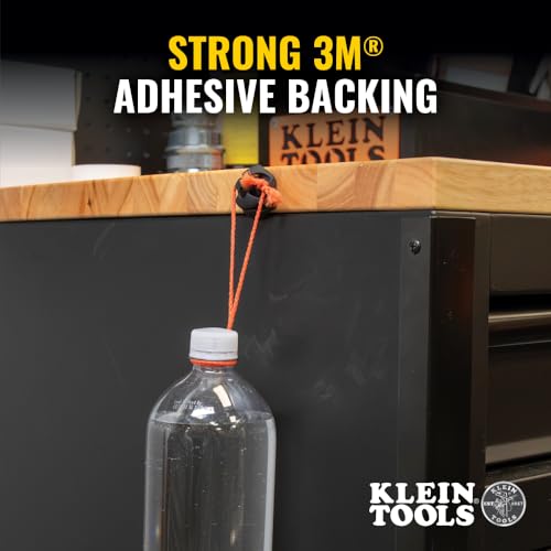 KLEIN TOOLS Klein Tools 450-410 Self-Adhesive Cable Mounting Clips 3-Slot (10-Pack)