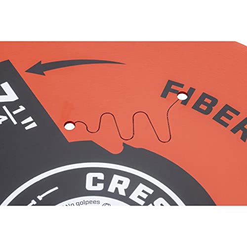 CRESCENT Crescent CSBFC-704 Circular Saw Blade 7-1/4 inch 4 Tooth Fiber Cement