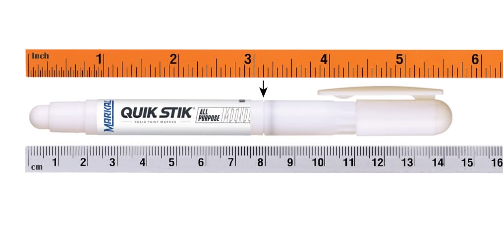 MARKAL Markal 61126 Quik Stik All Purpose Mini Solid Paint Marker 12 Pack