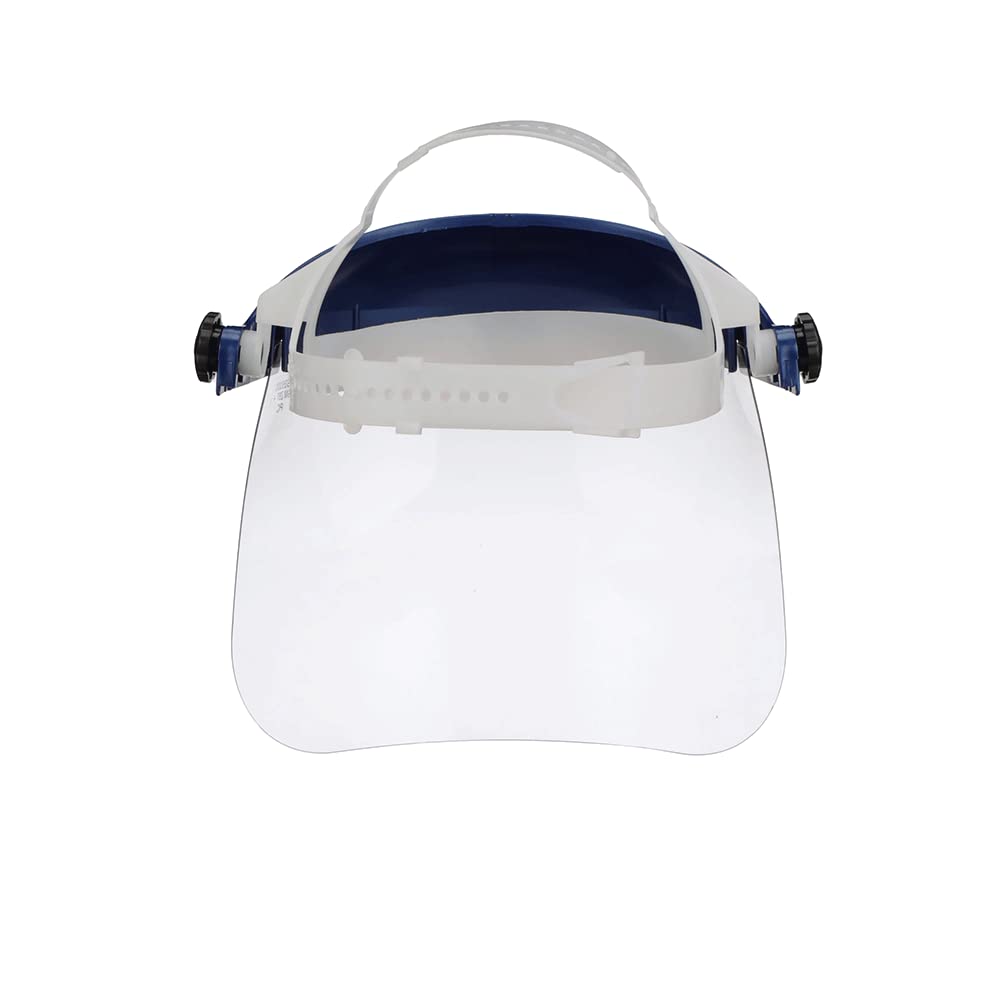 SELLSTROM Sellstrom S39010 Face Shield Full Safety Mask with Pin Lock Headgear 12 inches x 8 inches