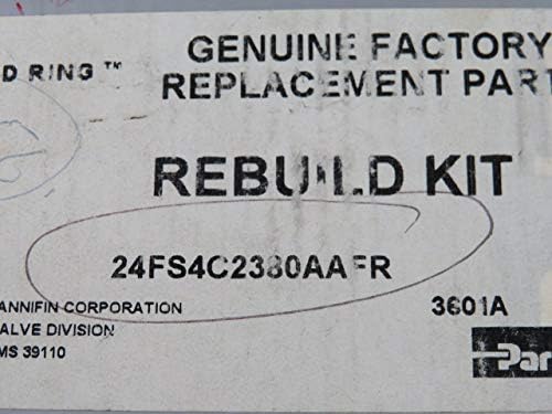 PARKER Parker 24FS4C2380AAFR Gold Ring Solenoid Valve Repair Kit Hydraulic and Pneumatic Applications