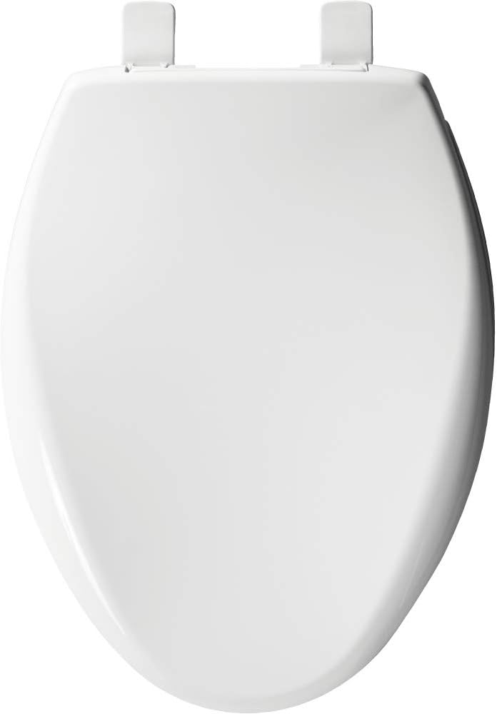 BEMIS Bemis 1200E4 000 Affinity Toilet Seat with STA-TITE, Easy Clean, Whisper Close, Elongated