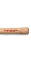 Gearwrench 81-111G Brass Hammer with Hickory Handle 1 lb
