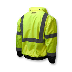 Radians SJ210B-3ZGS-3X Three-in-One Deluxe Hi-Viz Bomber Jacket, 3X-Large, Hi-Viz Green