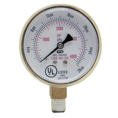 BEST WELDS 900-B254000 PRESSURE GAUGES