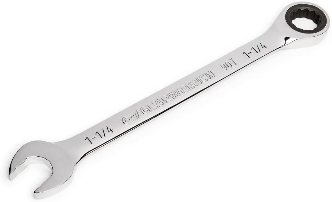 GEARWRENCH Gearwrench 86956 1-1/4 Inch 12 Point Ratcheting Combination Wrench