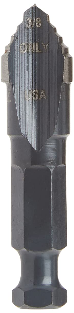 IRWIN IRWIN 10312ZR Unibit 3/8-Inch Step-Drill Bit, 1/4-Inch Shank