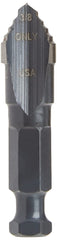 IRWIN 10312ZR Unibit 3/8-Inch Step-Drill Bit, 1/4-Inch Shank