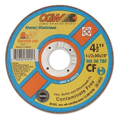 CGW ABRASIVES 35515 GRINDING & CUT OFF WHEELS