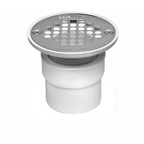 OATEY Oatey 42235 131 Series 2 in. Threaded Plastic White Shower Drain