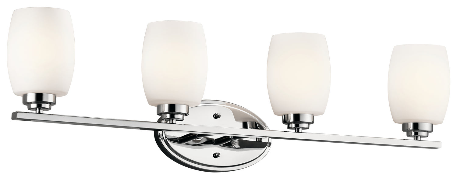 KICHLER Kichler 5099CH Eileen 4-Light Vanity Light 100W (33.75 in / 4-Light)