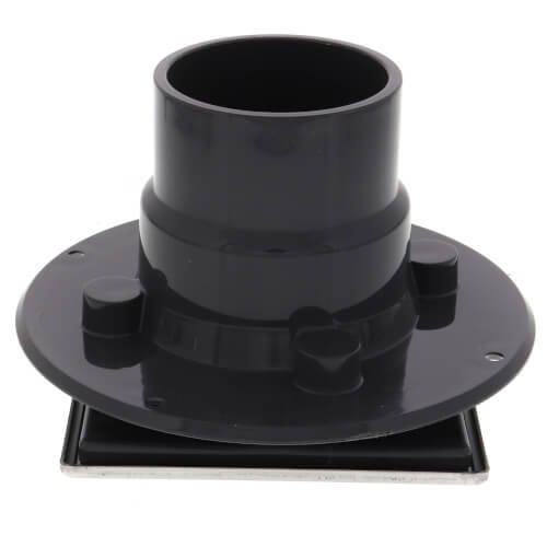 OATEY Oatey 42264 130 Series 2 In. PVC Square Low Profile Drain With Stainless Steel Screw-in Strainer And Ring