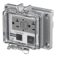 Wiring Device-Kellems PR205EB HWD Plug-In Standard Screw Mount Signal and Control Combination Outlet 125 V 20 A NEMA 12/4